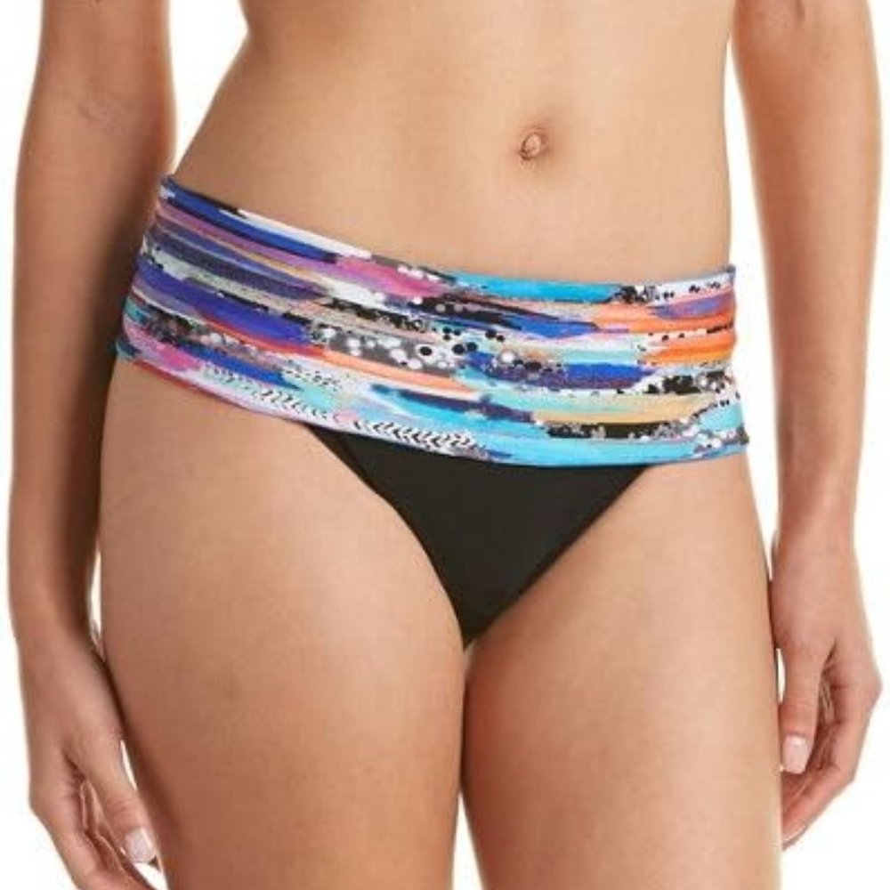 NWT Profile by Gottex Venice Beach Fold over bikini bottoms